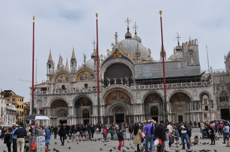 Facade of Basilica di San Marco