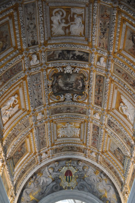 Ceiling in a stair hall of the Palazzo Ducale