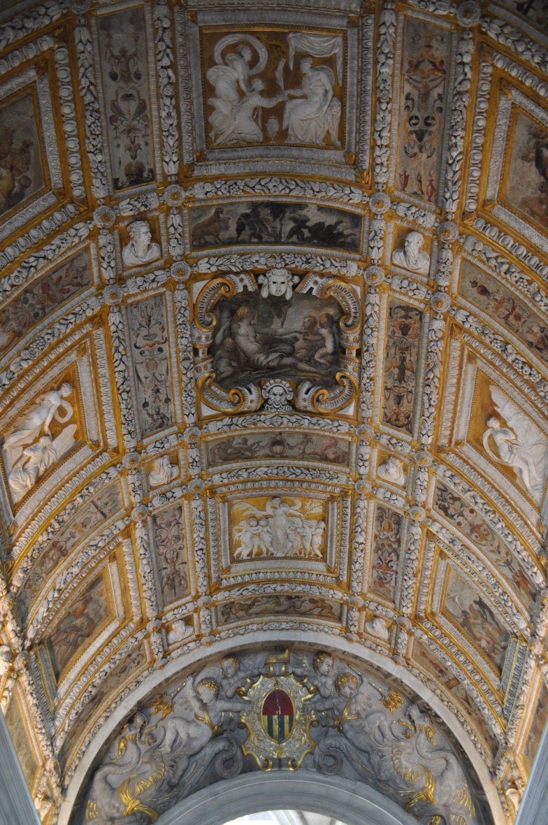 Ceiling in a stair hall of the Palazzo Ducale