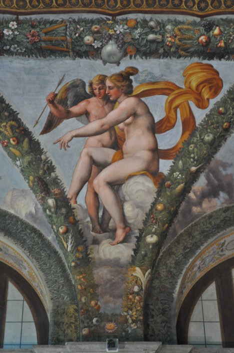 Detail from the Loggia of Cupid and Psyche