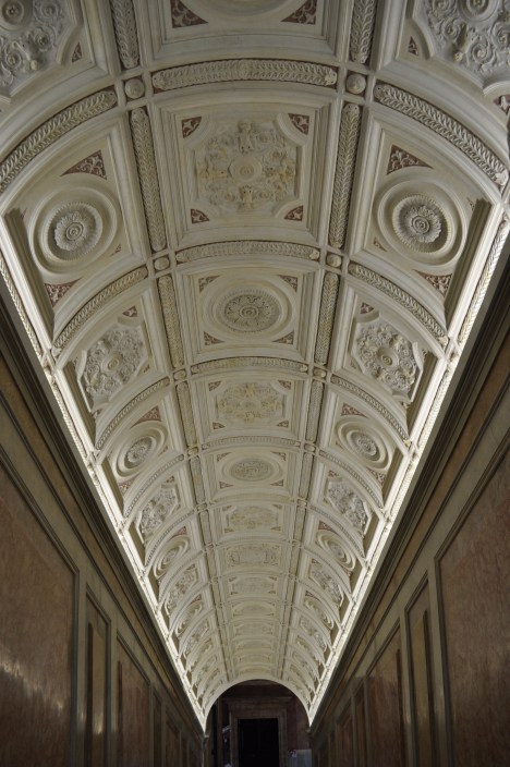 Stairway ceiling at Villa Farnesina
