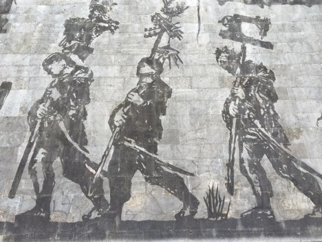 Detail from Triumphs and Laments