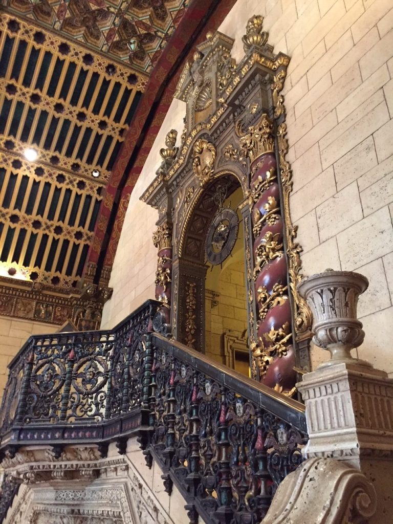 Stair detail at Biltmore
