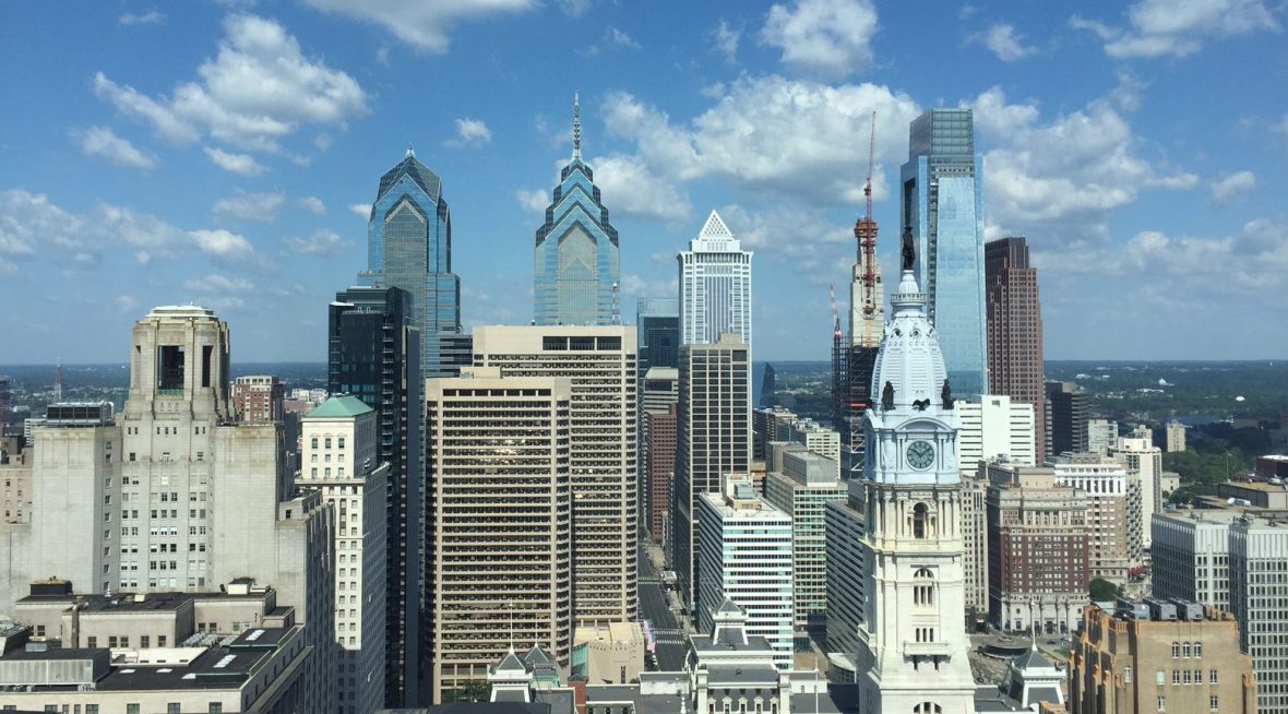 The Philly skyline