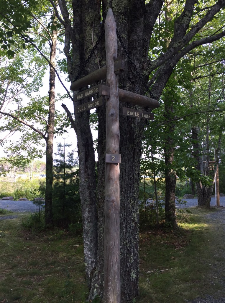 Carriage Road signage