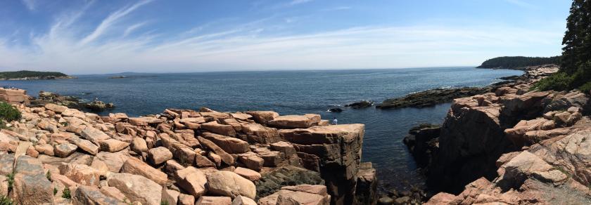 Thunder Hole Panoramic View