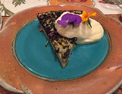 Dessert at Farm Dinner