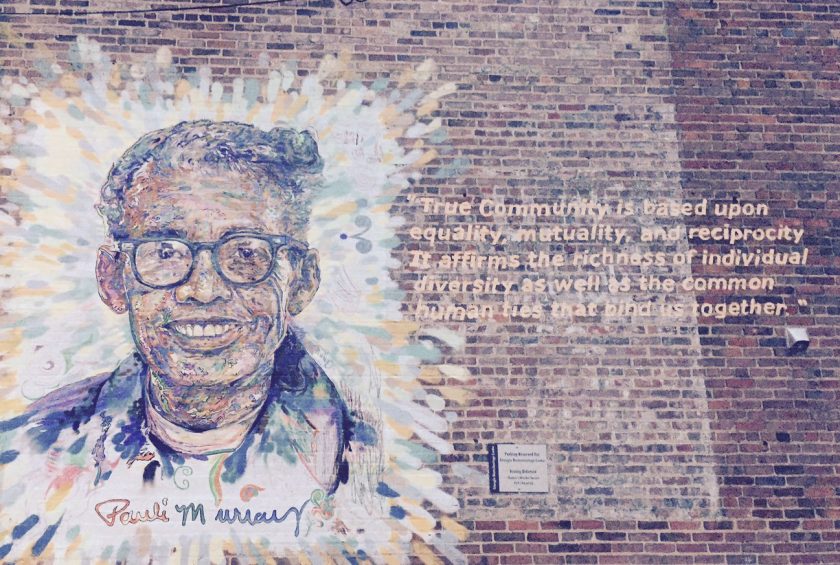 Pauli Murray Mural