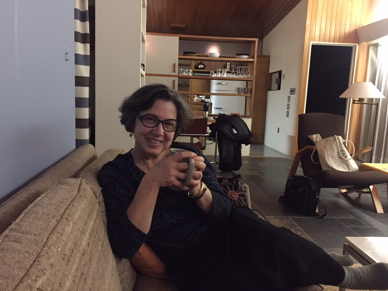 Candice at the Breuer House