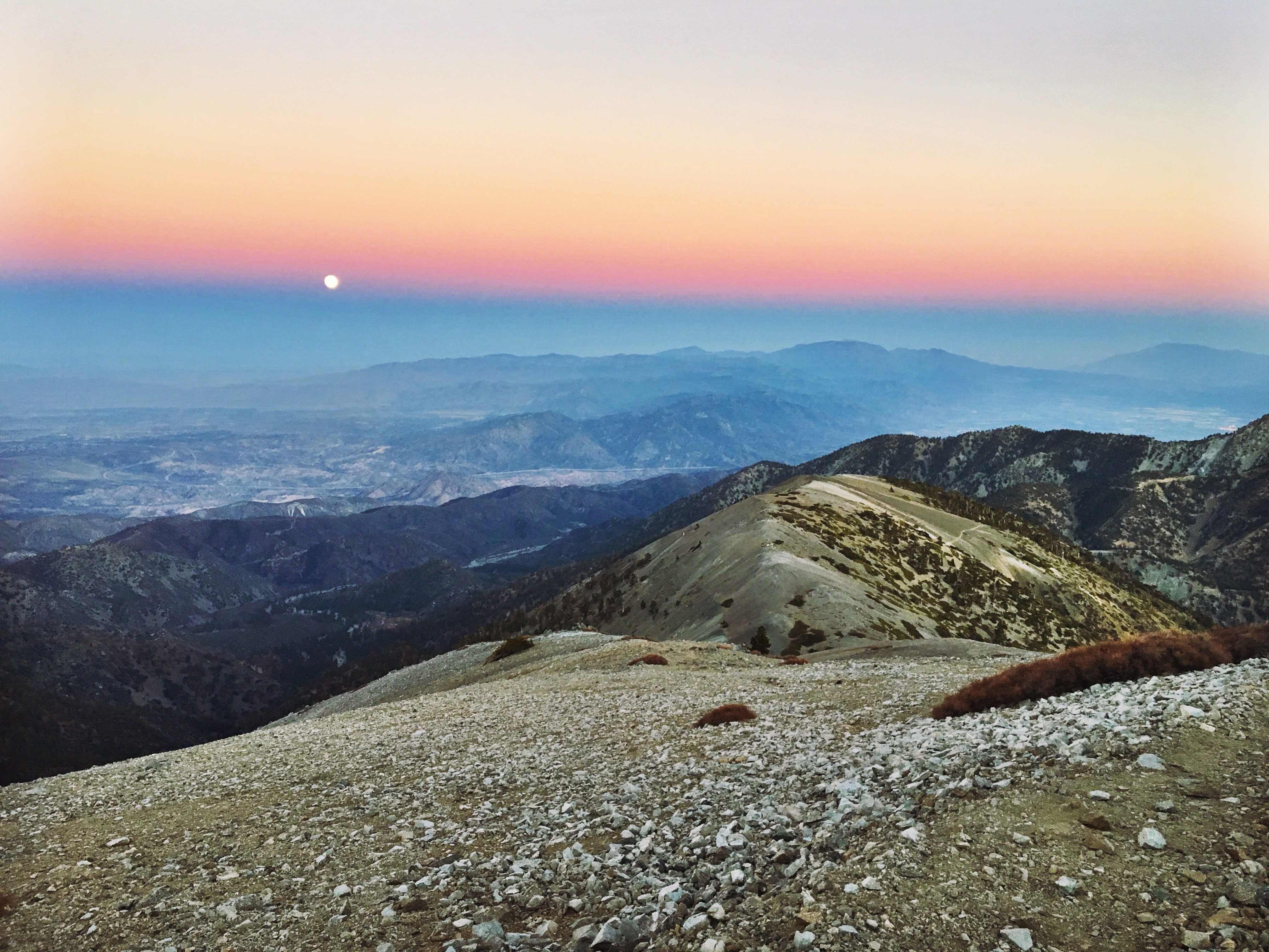 Mount Baldy Super Moon