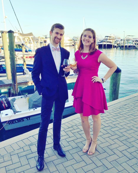 Andrew and Claire in Sarasota