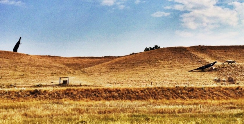 Dinos on the Montana Landscape