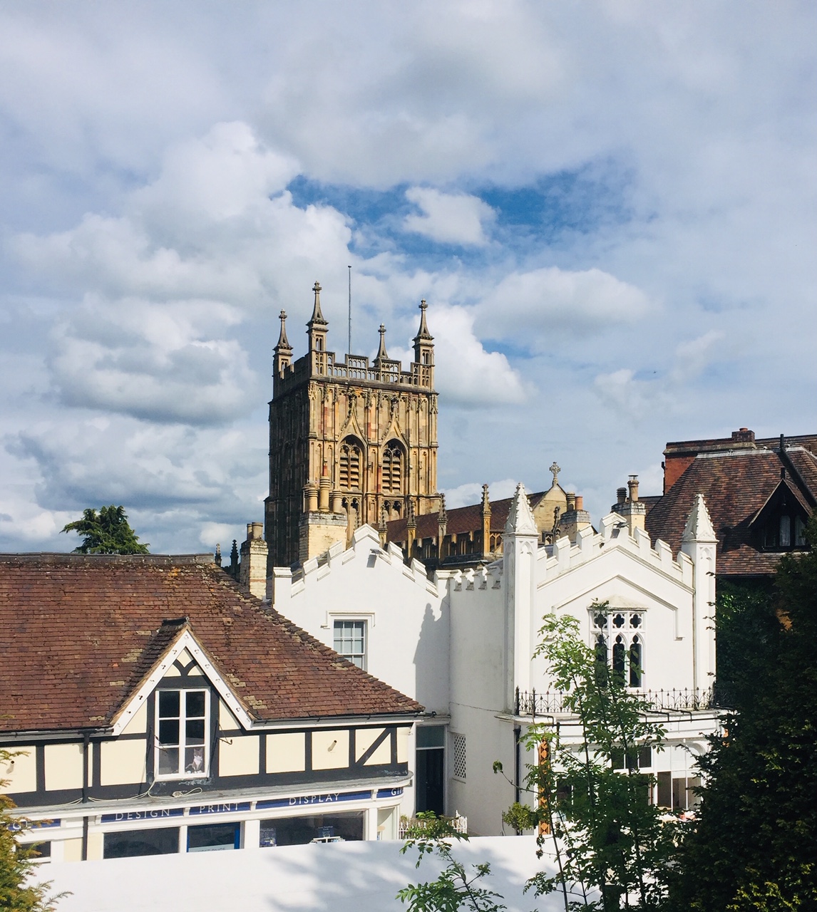 Rooftops of Great Malvern