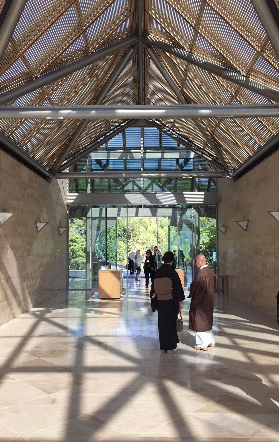 Interior view of the entrance hall