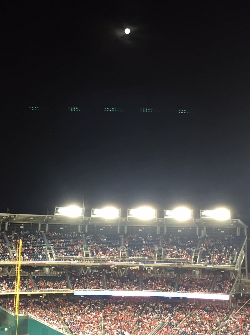 Full moon over Nats Park