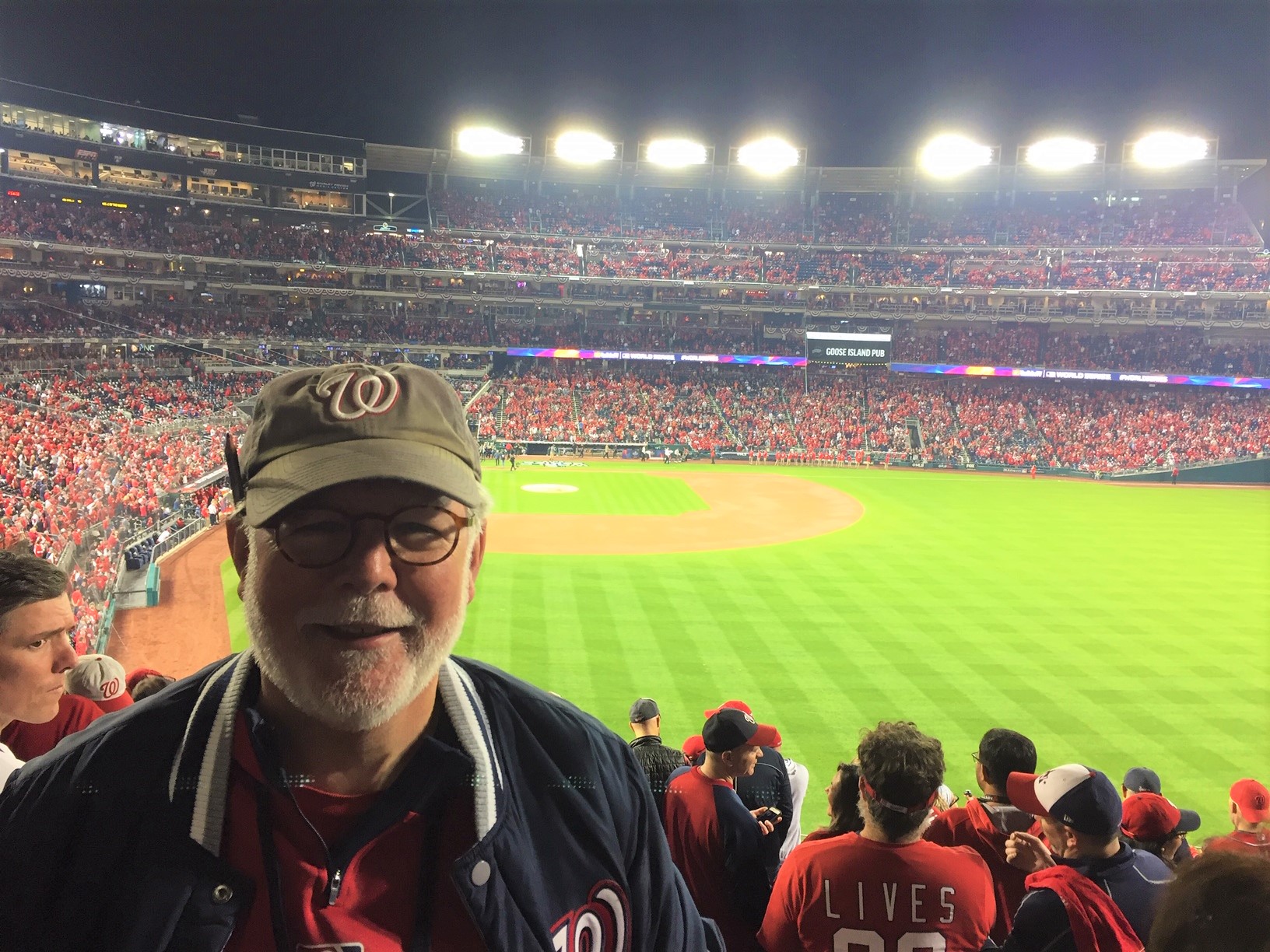 View from my World Series seat