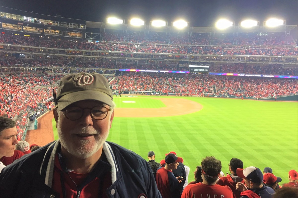 View from my World Series seat